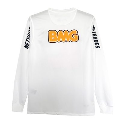 Santos FC Home Long Sleeve Retro Jersey 11-12 - Image 2