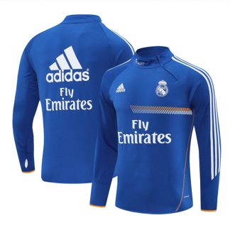 13-14 Real Madrid Blue Training Top