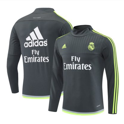 15-16 Real Madrid Grey Training Top