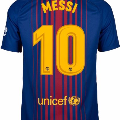 Barcelona Messi 10 Home Jersey 17-18