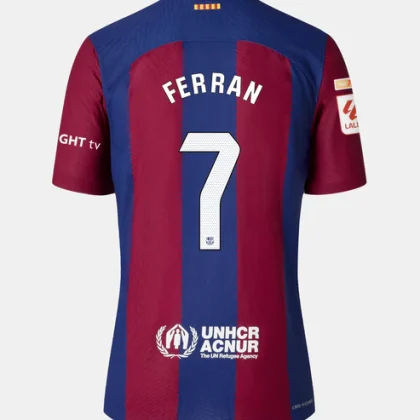 Barcelona FERRAN 7 Home Jersey 23-24