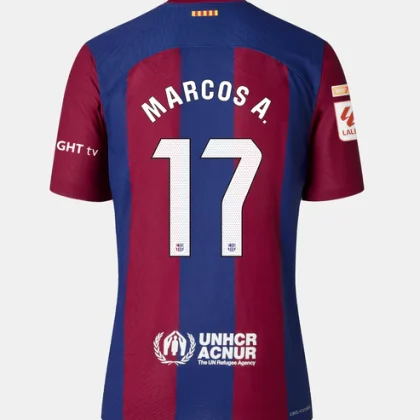 Barcelona MARCOS A. 17 Home Jersey 23-24