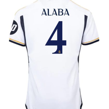 Real Madrid Alaba 4 Home Jersey 23-24