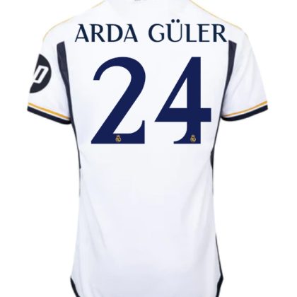 Real Madrid Arda Güler 24 Home Jersey 23-24