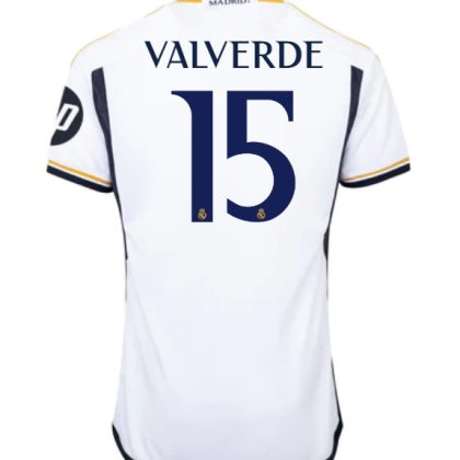 Real Madrid Valverde 15 Home Jersey 23-24