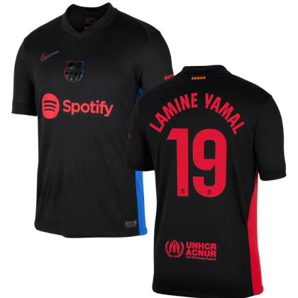 24-25 Barcelona Away LAMINE YAMAL 19 LaLiga Jersey