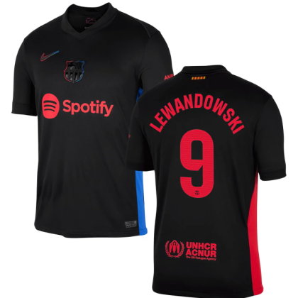 24-25 Barcelona Away LEWANDOWSKI 9 LaLiga Jersey