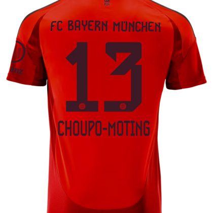 Bayern Munich Choupo-Moting 13 Home Jersey 24-25