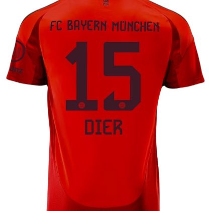 Bayern Munich Dier 15 Home Jersey 24-25