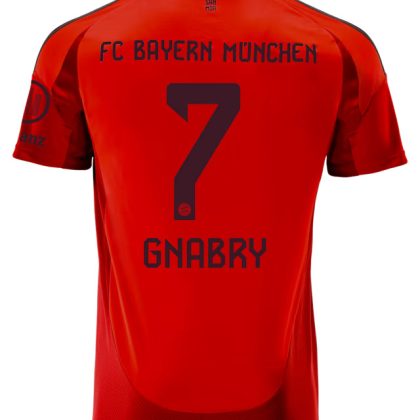 Bayern Munich Gnabry 7 Home Jersey 24-25