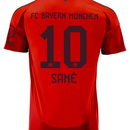 Bayern Munich Sané 10 Home Jersey 24-25