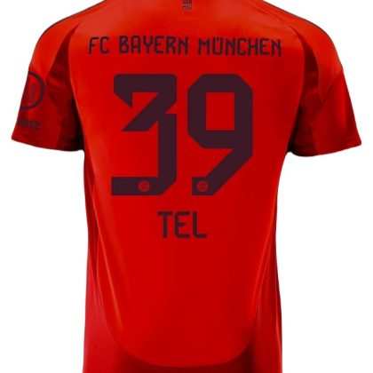 Bayern Munich Tel 39 Home Jersey 24-25