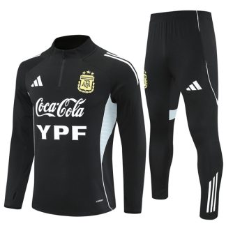 Argentina Black Training Suit Kit 25-26