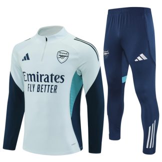 Arsenal Light Grey Training Suit Kit 25-26