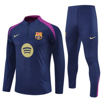 Barcelona Navy Blue Training Suit Kit 25-26 (Player Version)