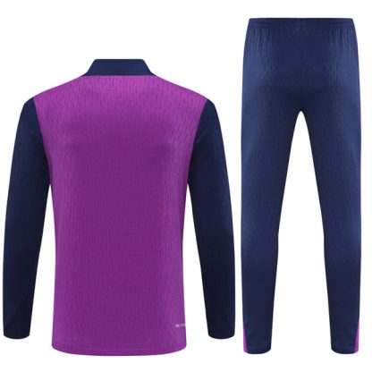 Barcelona Purple B Training Suit Kit 25-26 (Player Version) - Image 2