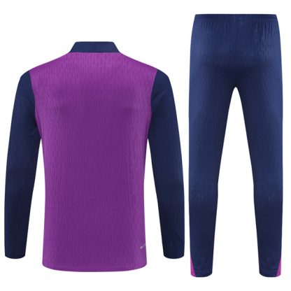 Barcelona Purple Training Suit Kit 25-26 (Player Version) - Image 2