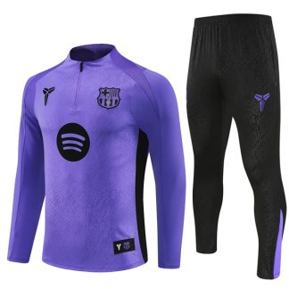 Barcelona X Kobe Bryant Purple Training Suit Kit 25-26