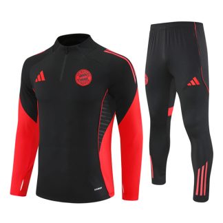 Bayern Munich Black Training Suit Kit 25-26