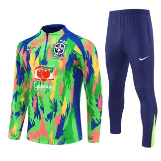 Brazil Green Camouflage Training Suit Kit 25-26