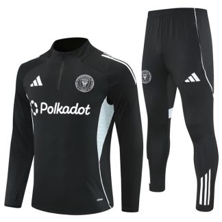 Inter Miami Black Training Suit Kit 25-26
