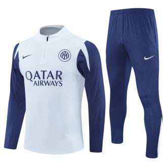 Inter Milan Light Grey Training Suit Kit 25-26