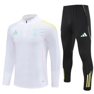 Juventus White Training Suit Kit 25-26