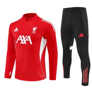 Liverpool All Red Training Suit Kit 25-26