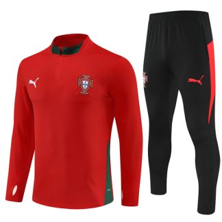 Portugal Red Training Suit Kit 25-26