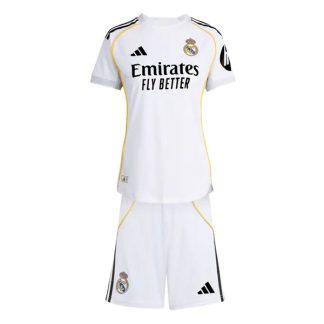 Real Madrid Home Kids Kit 25-26