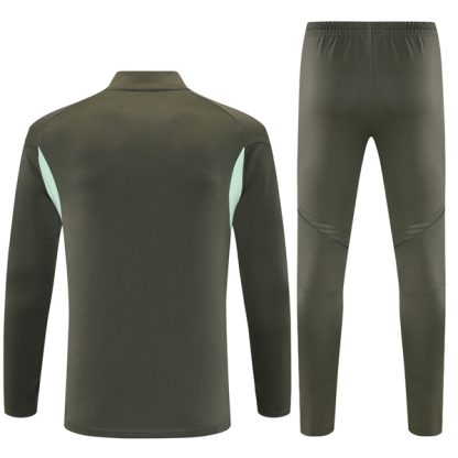 Real Madrid Khaki Training Suit Kit 25-26 - Image 2