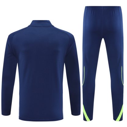 Real Madrid Navy White Tracksuit Kit 25-26 - Image 2