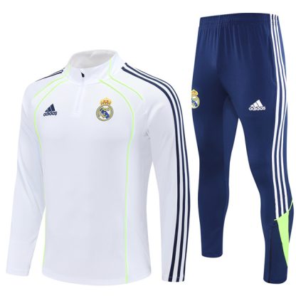 Real Madrid White Tracksuit Kit 25-26