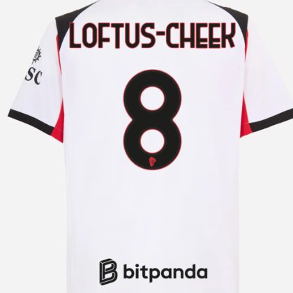 AC Milan Away LOFTUS-CHEEK 8 Jersey 25-26