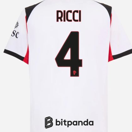 AC Milan Away RICCI 4 Jersey 25-26