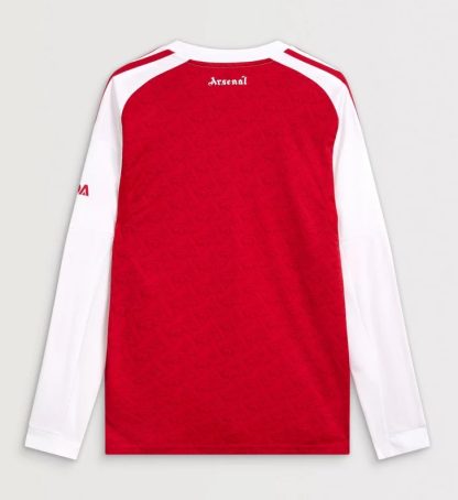 Arsenal Home Long Sleeve Jersey 25-26 - Image 2