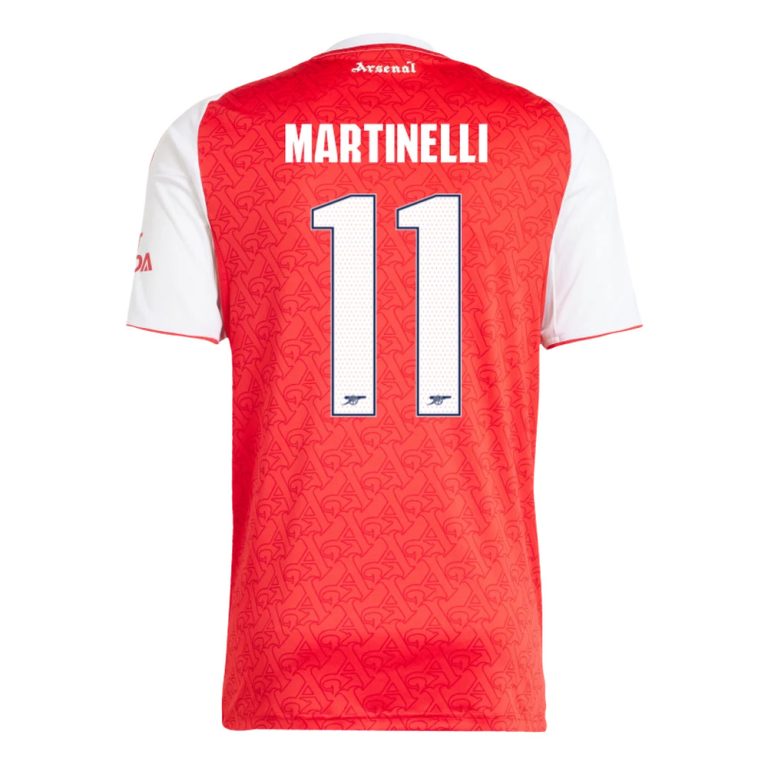 Arsenal Home MARTINELLI 11 Champions League Jersey 25-26