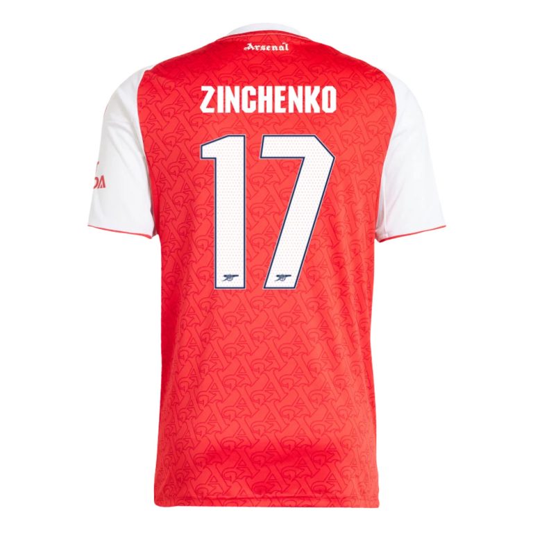 Arsenal Home ZINCHENKO 17 Champions League Jersey 25-26