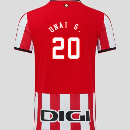 Athletic Club Home UNAI G. 20 Jersey 25-26