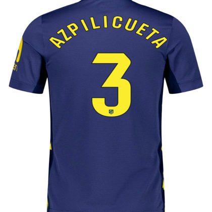 Atletico Madrid Away AZPILICUETA 3 Jersey 25-26