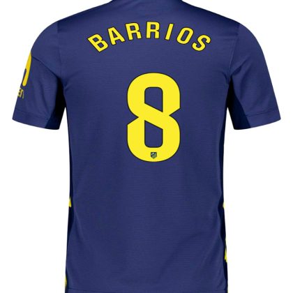 Atletico Madrid Away BARRIOS 8 Jersey 25-26