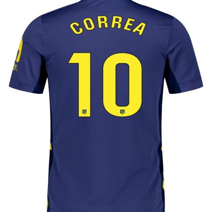 Atletico Madrid Away CORREA 10 Jersey 25-26