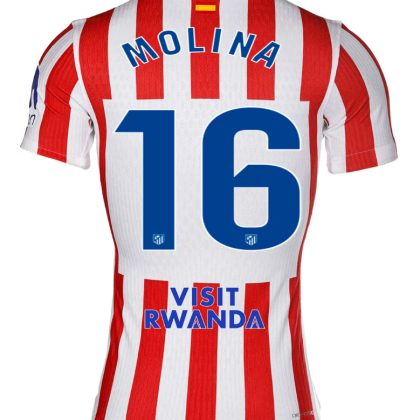 Atletico Madrid Home MOLINA 16 Jersey 25-26