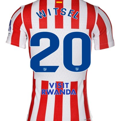 Atletico Madrid Home WITSEL 20 Jersey 25-26