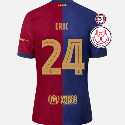 Barcelona Copa Del Rey Final ERIC 24 Jersey 24-25