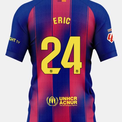 Barcelona Home ERIC 24 Jersey 25-26