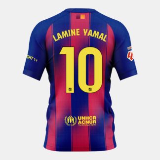Barcelona Home LAMINE YAMAL 10 Jersey 25-26 (Player Version)