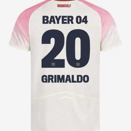 Bayer 04 Leverkusen Away GRIMALDO 20 Jersey 25-26