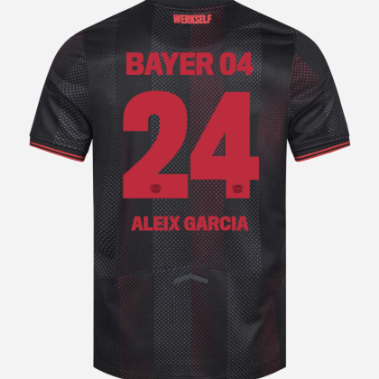 Bayer 04 Leverkusen Home ALEIX GARCIA 24 Jersey 25-26
