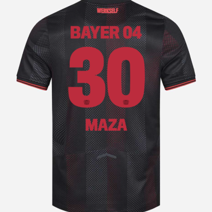 Bayer 04 Leverkusen Home MAZA 30 Jersey 25-26